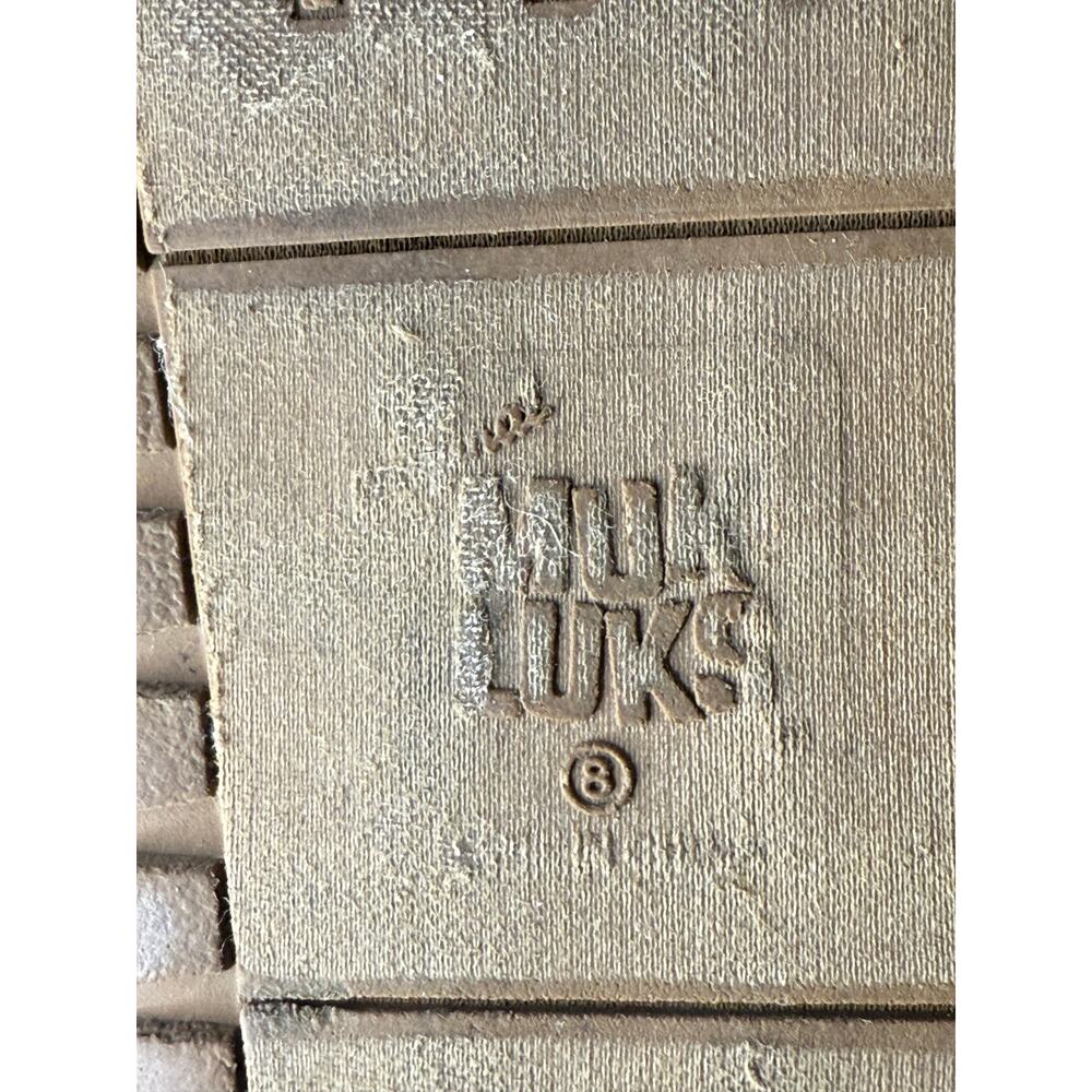 Muk Luks Beige Knit Ankle Booties Women's US Size 8 - Picture 3 of 9